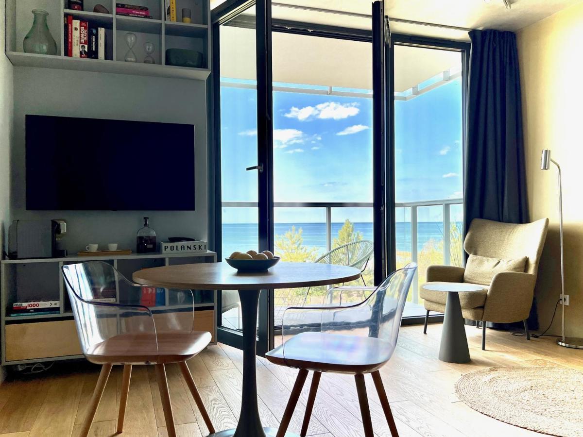 Tuz Przy Plazy - Nowoczesny Apartament Z Tarasem I Pieknym Widokiem Na Baltyk Mielno  Luaran gambar