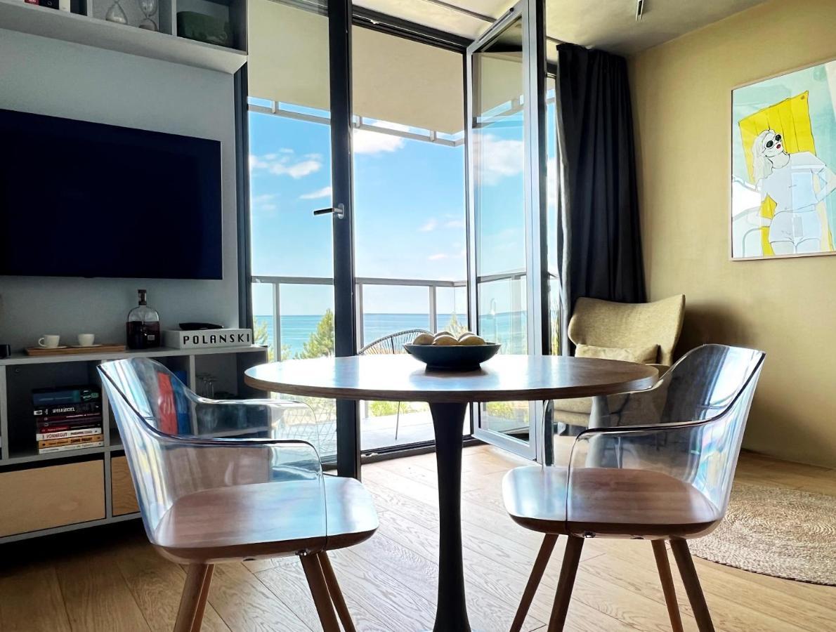Tuz Przy Plazy - Nowoczesny Apartament Z Tarasem I Pieknym Widokiem Na Baltyk Mielno  Luaran gambar
